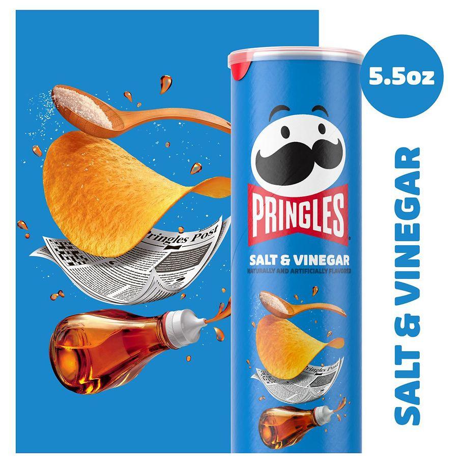 Pringles Potato Crisps Chips Salt and Vinegar