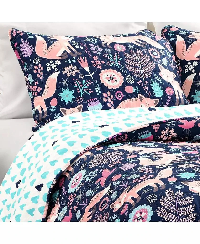 Macy's Kids Pixie Fox 3 Piece Quilt Set 6