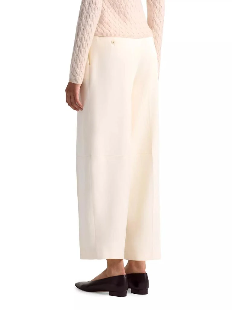 Altuzarra Dash Pleated Crepe Tapered Pants 5