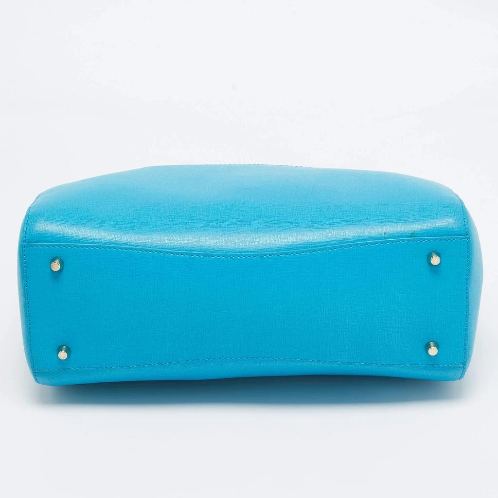 Furla Furla Blue Leather Linda Satchel 7