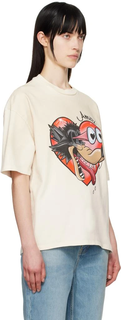 AMIRI Off-White 'Hopeless Romantic' Os T-shirt 2
