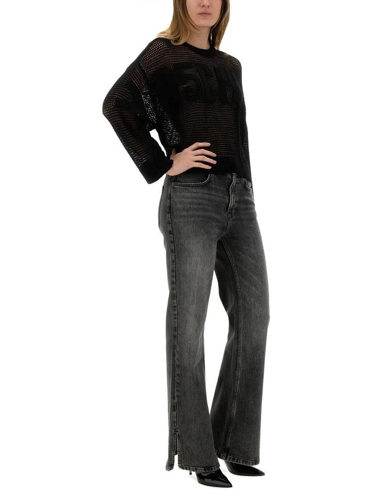Moschino Jeans Moschino Jeans Mesh Shirt With Logo 2