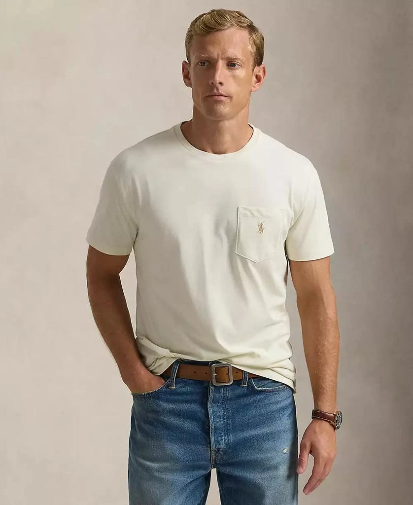 Ralph Lauren Men
s Classic-Fit Jersey Pocket T-Shirt
