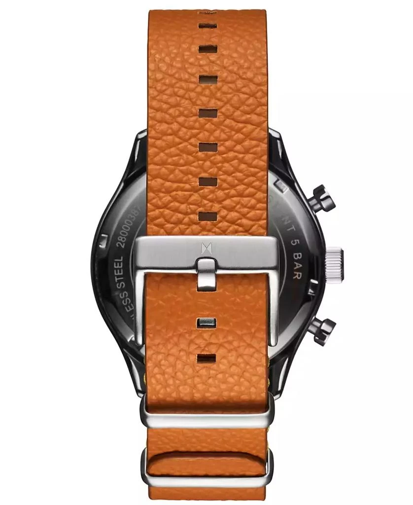 MVMT Men's Airhawk Multifunction Tan Leather Watch 42mm 3