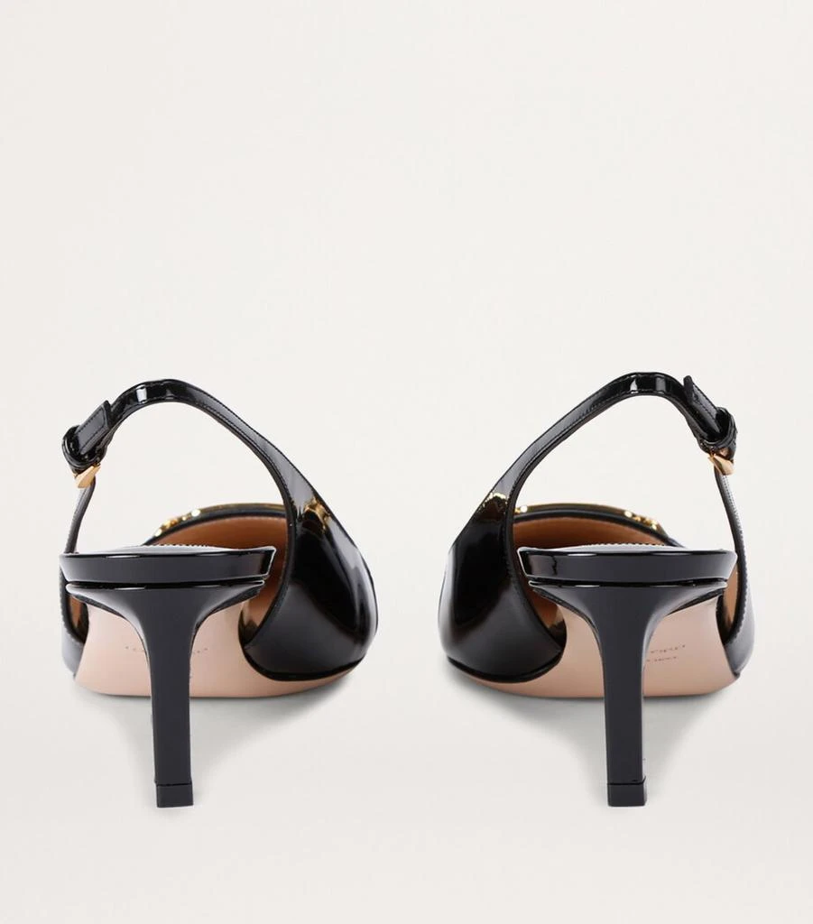 Tom Ford Patent Leather Whitney Slingback Pumps 55 2