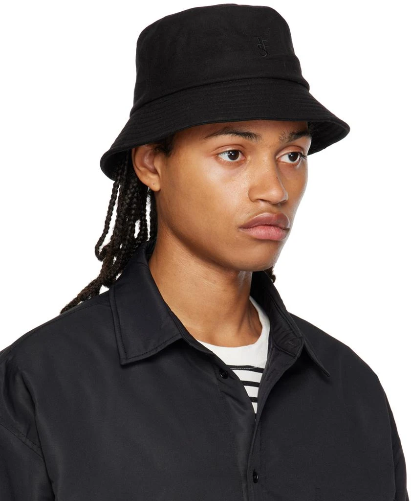 The Frankie Shop Black Frankie Bucket Hat 2