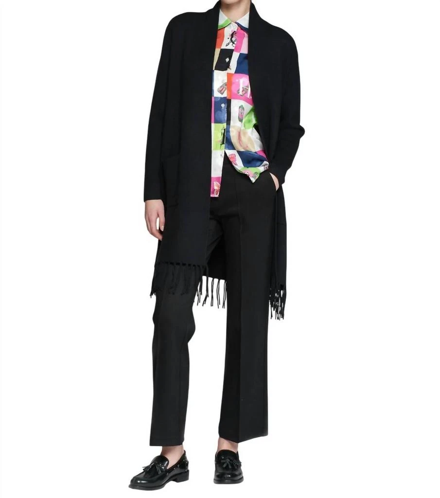 VILAGALLO Vilagallo - Tiger Fringe Duster 2