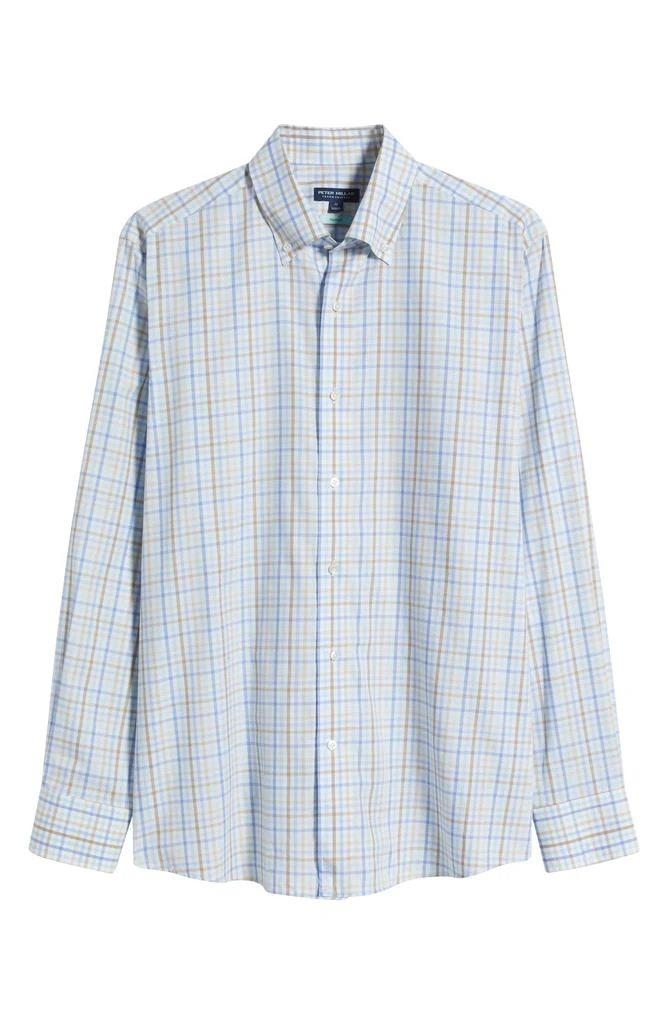 Peter Millar Brighton Plaid Cotton Button-Down Shirt 6