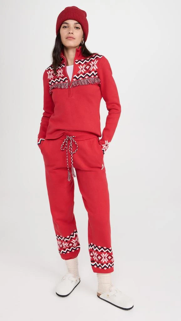 The Upside Keystone Blanche Half Zip Sweatshirt 4