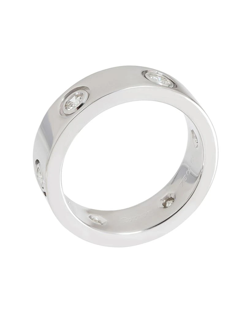 Cartier LOVE Diamond Ring in 18k White Gold 0.46 CTW 2