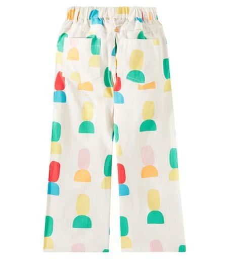 Jellymallow Shape printed cotton jersey sweatpants 4