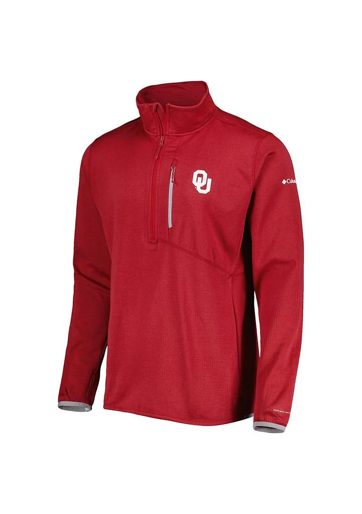 Columbia NCAA Oklahoma Sooners Park View Omni-Wick Half-Zip Top 2