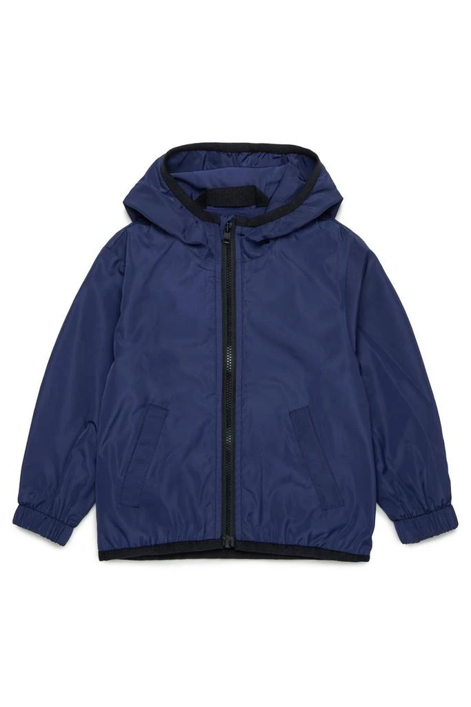 Diesel Diesel Kids Oval-D Hooded Windbreaker Jacket