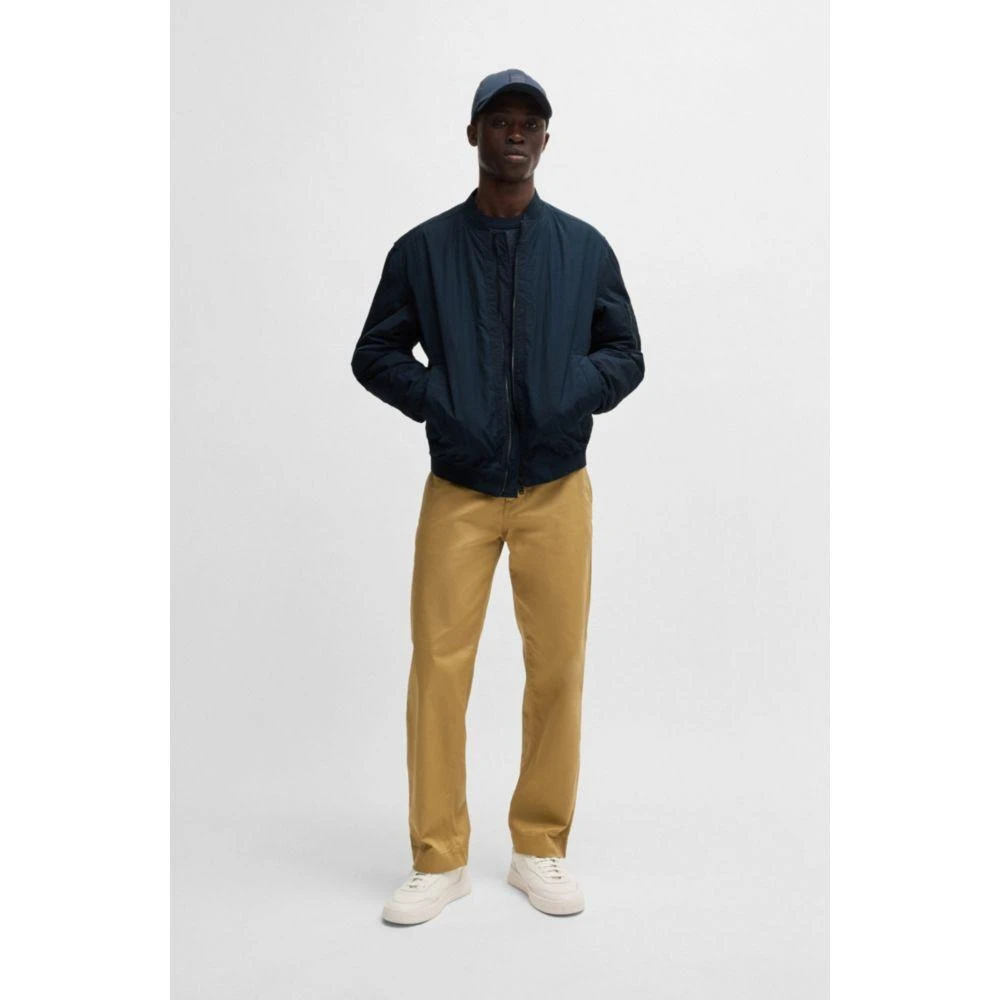 Hugo Boss Water-repellent bomber jacket with logo badge 2