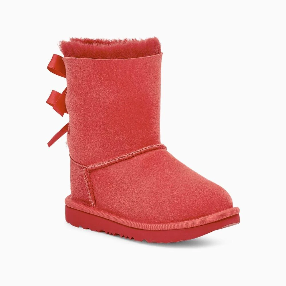 UGG Bailey Bow II Samba Red  1017394T-SBR Toddler 2