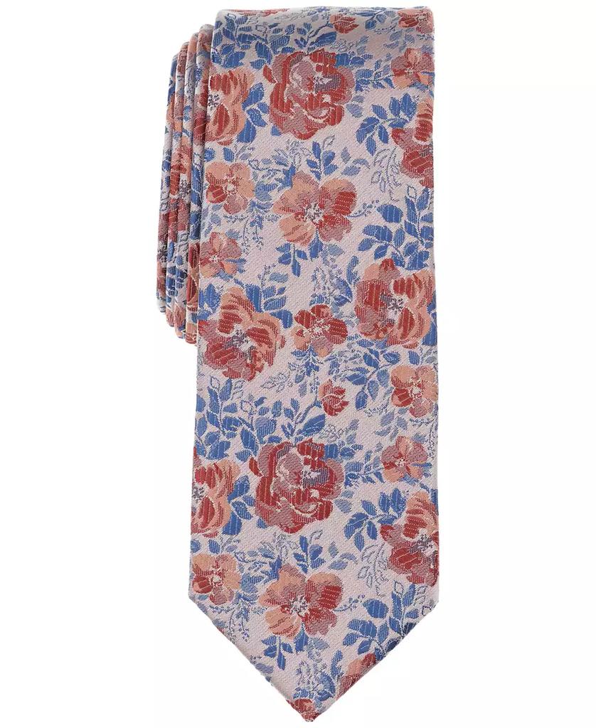 Bar III Men's Soft Botanical Floral Tie, Exclusively at Macy's