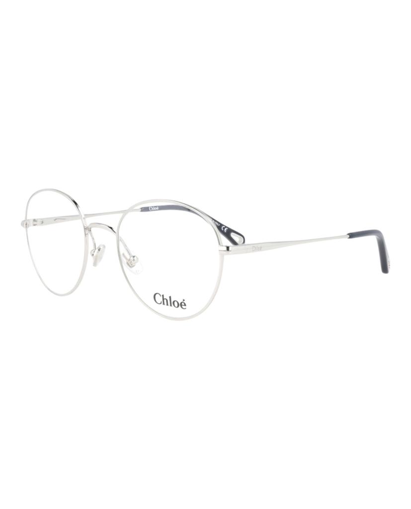 Chloé Round-Frame Metal Optical Frames