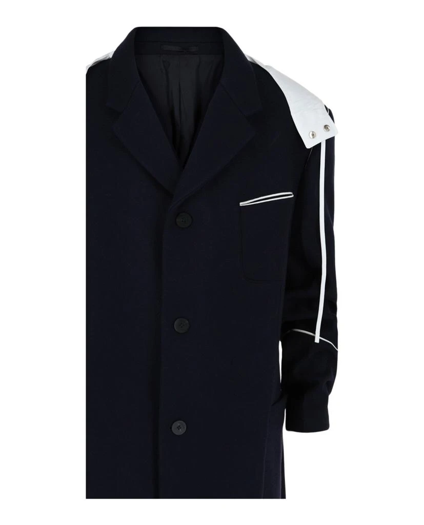 Salvatore Ferragamo Single-Breasted Hooded Coat 3