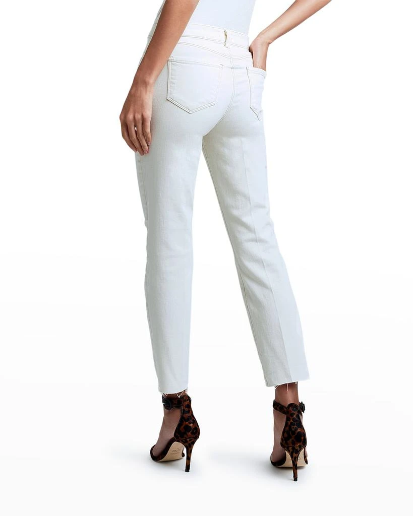 L'Agence Sada High-Rise Crop Slim Jeans 4