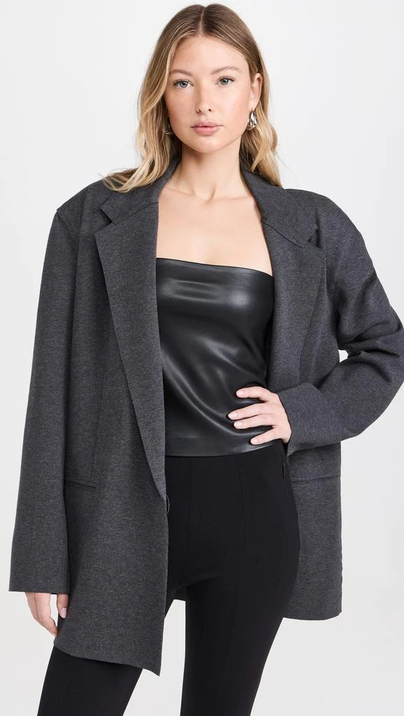 Norma Kamali Oversized Single Breasted Jacket 1