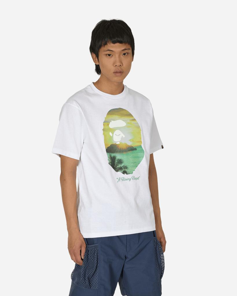 A Bathing Ape A Rising Bape Photo T-Shirt White