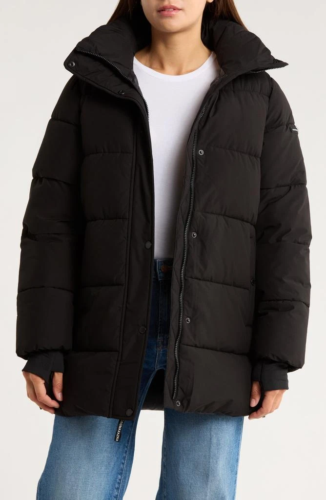 BCBG Water Resistant Hooded Puffer Jacket 3