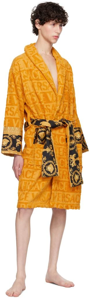 Versace Gold 'I Heart Baroque' Bathrobe 4