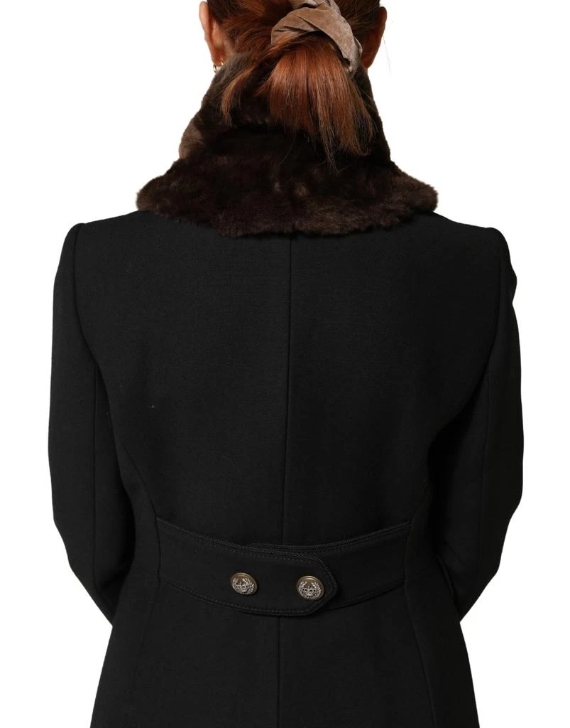 Dolce 
Gabbana Fur Shoulder Collar Neck Wrap 60cm x 14cm Women
s Scarf 2