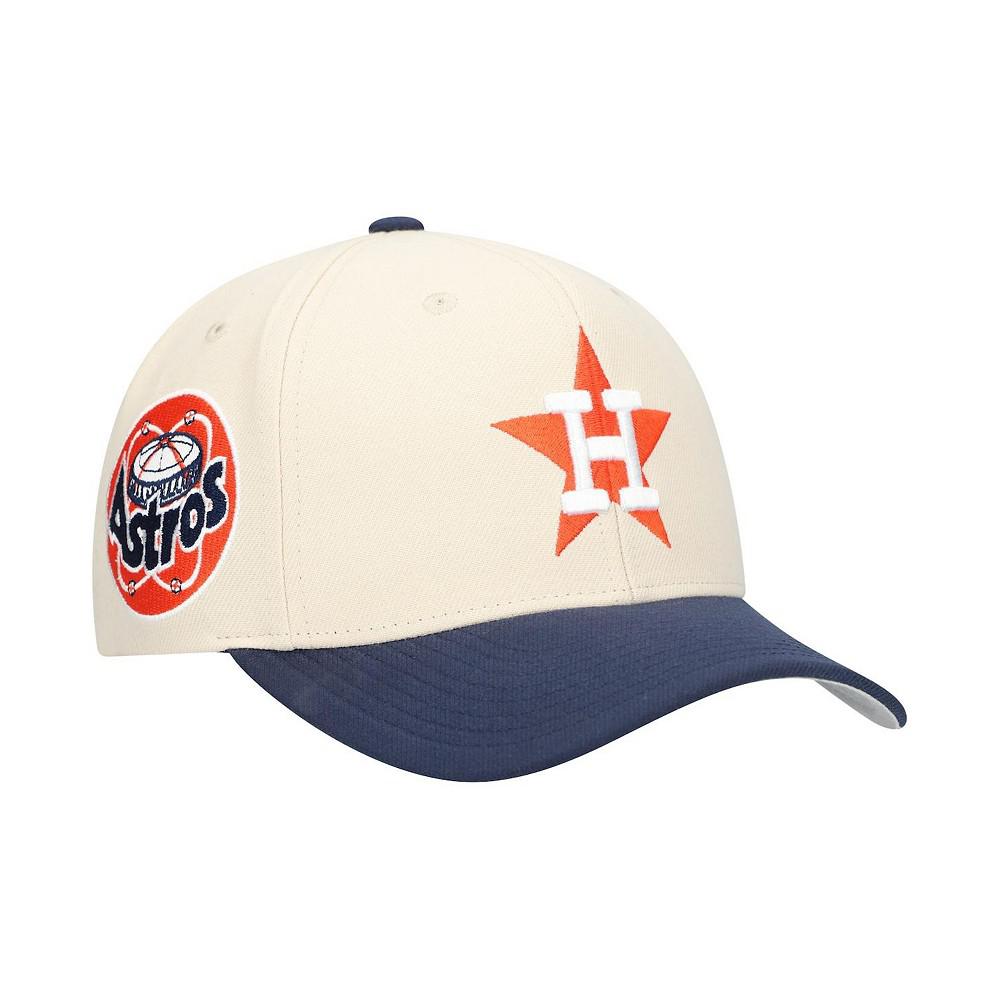 Mitchell & Ness Men's Cream Houston Astros Pro Crown Adjustable Hat