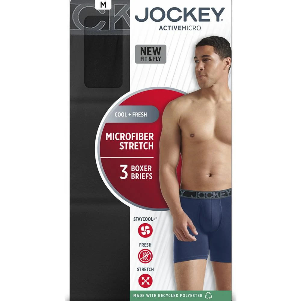 Jockey Microfiber 5" Boxer Brief - 3 Pack 6