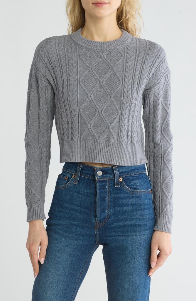 Cotton Emporium Cable Knit Pullover Sweater