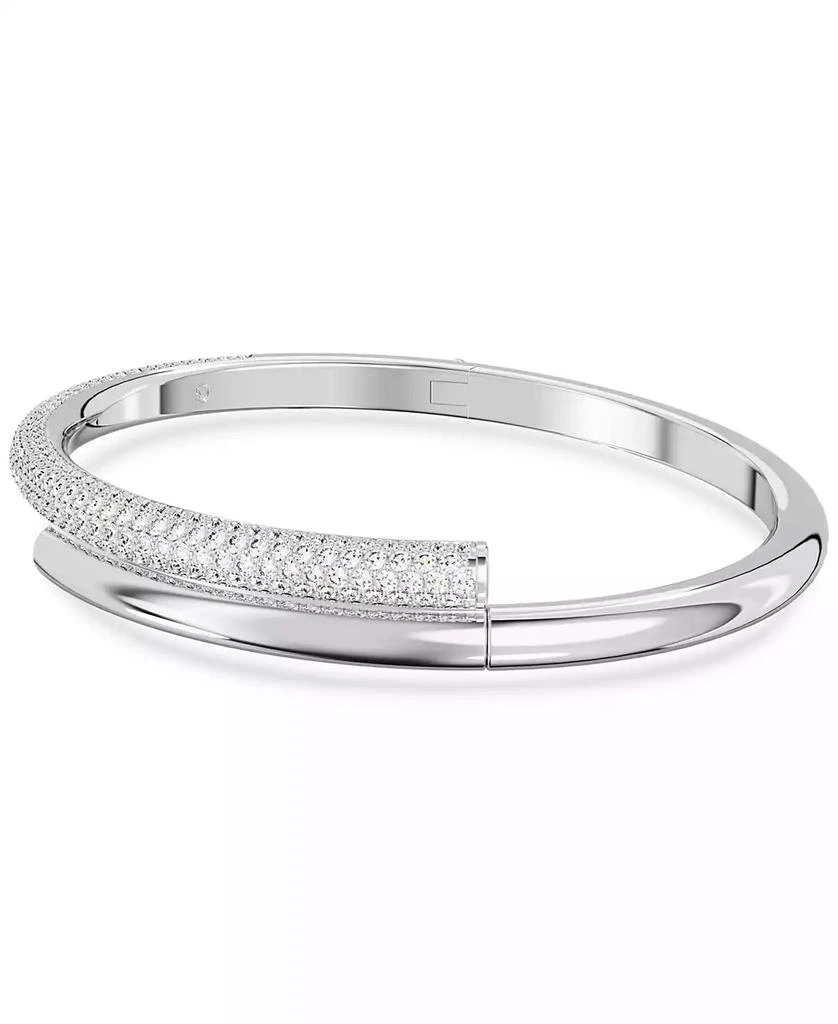 Swarovski Pavé Crossover Bangle Bracelet 6