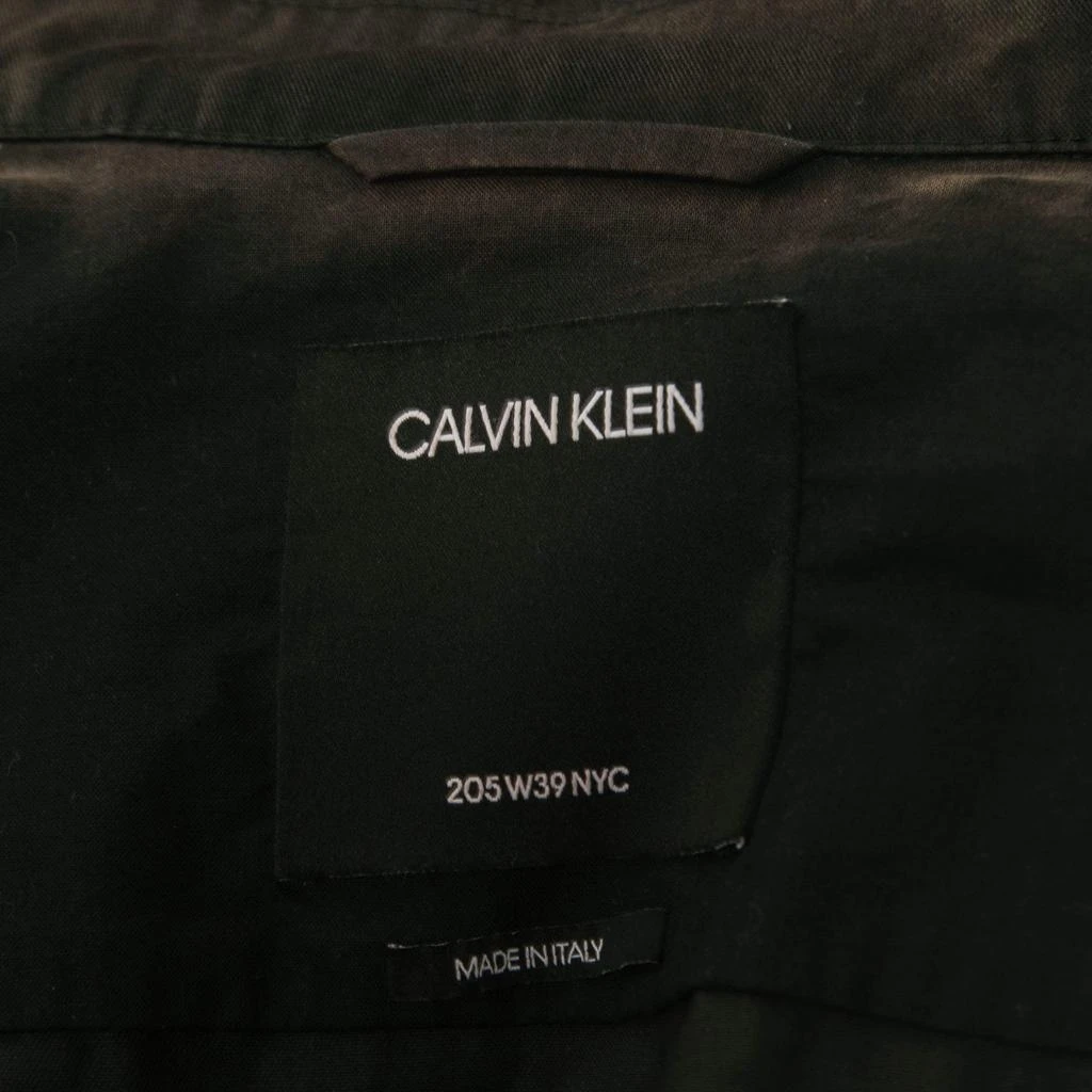 Calvin Klein Calvin Klein Black Cotton Reflective Fireman Jacket M 4