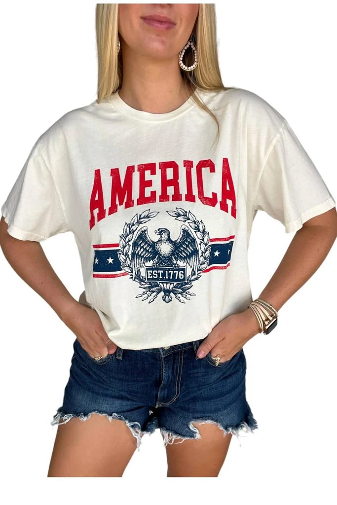 Hrt & Luv America Graphic Tee 2