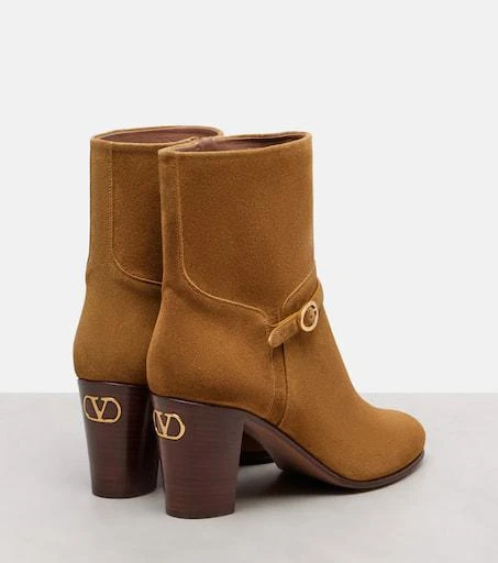 Valentino Pattie 75 suede ankle boots 2