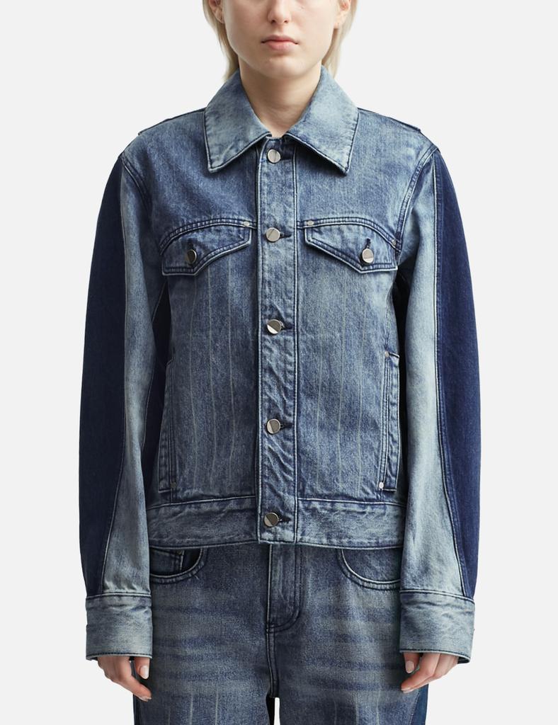 ADER error Mix Panel Denim Jacket