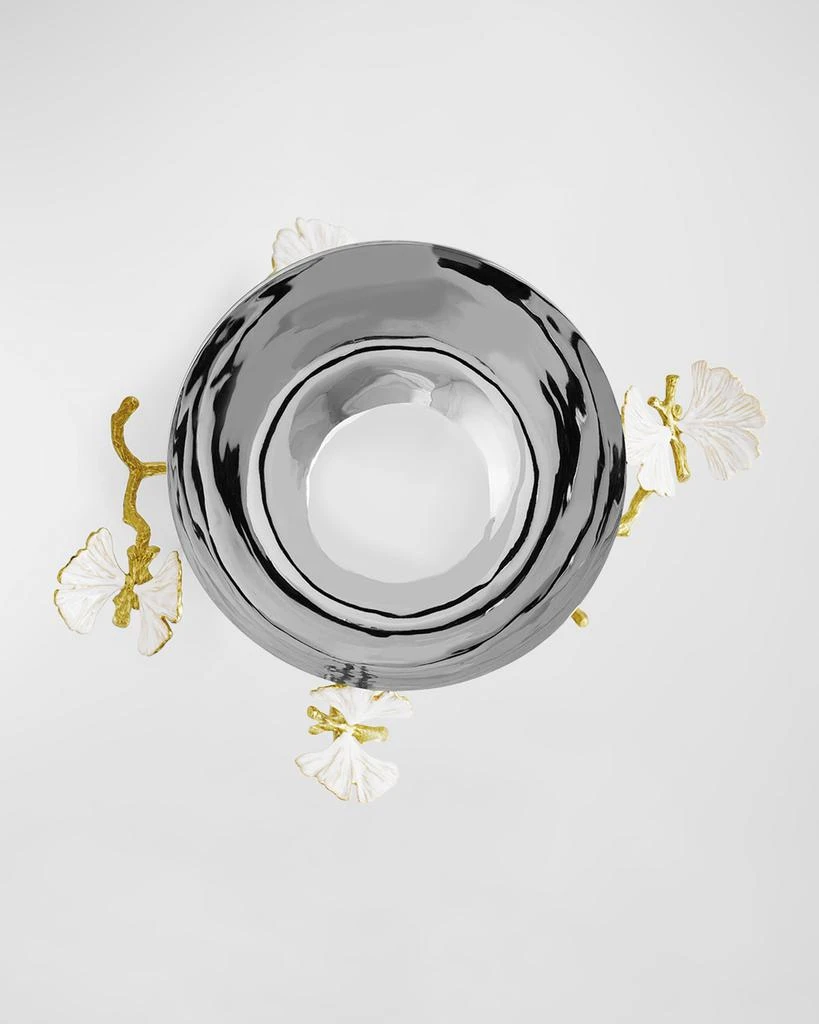 Michael Aram Butterfly Ginkgo White 
Gold Small Bowl 5