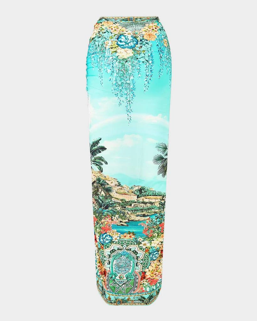 Camilla Balearic Bebe Multiwear Long Sarong Coverup 2