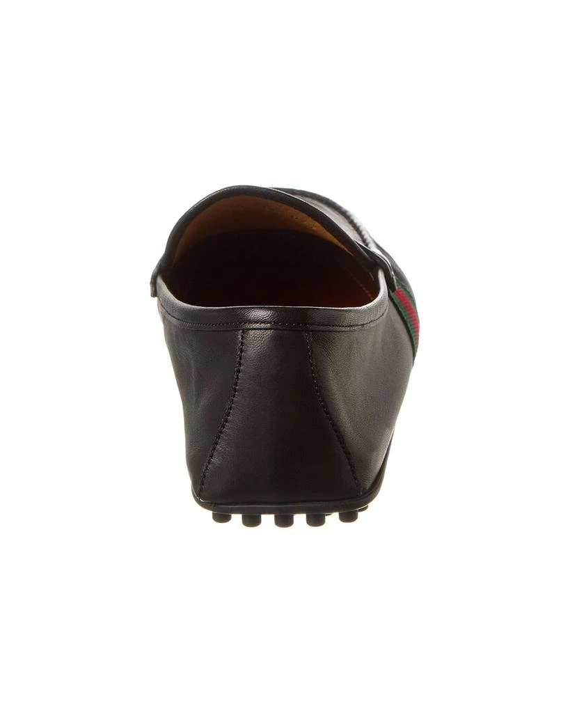 Gucci Web Leather Driver 3