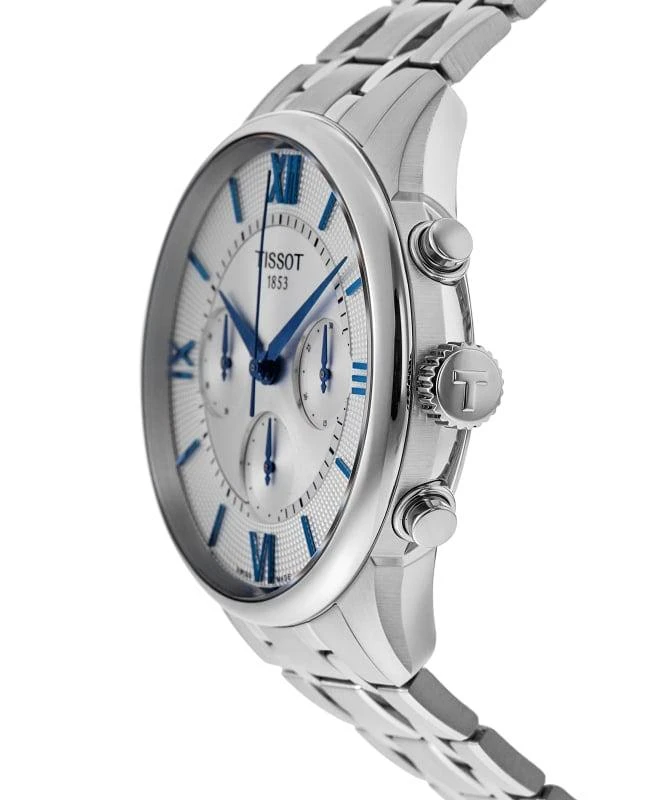 Tissot Tissot Chemin Des Tourelles Automatic Chronograph Silver Dial Steel Men's Watch T139.462.11.038.00 3
