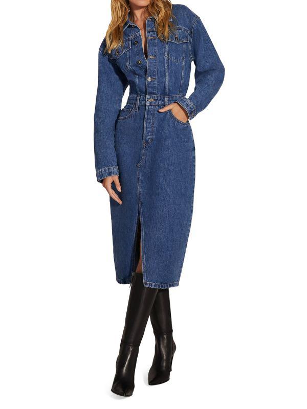 Favorite Daughter The City Denim Shirtdress