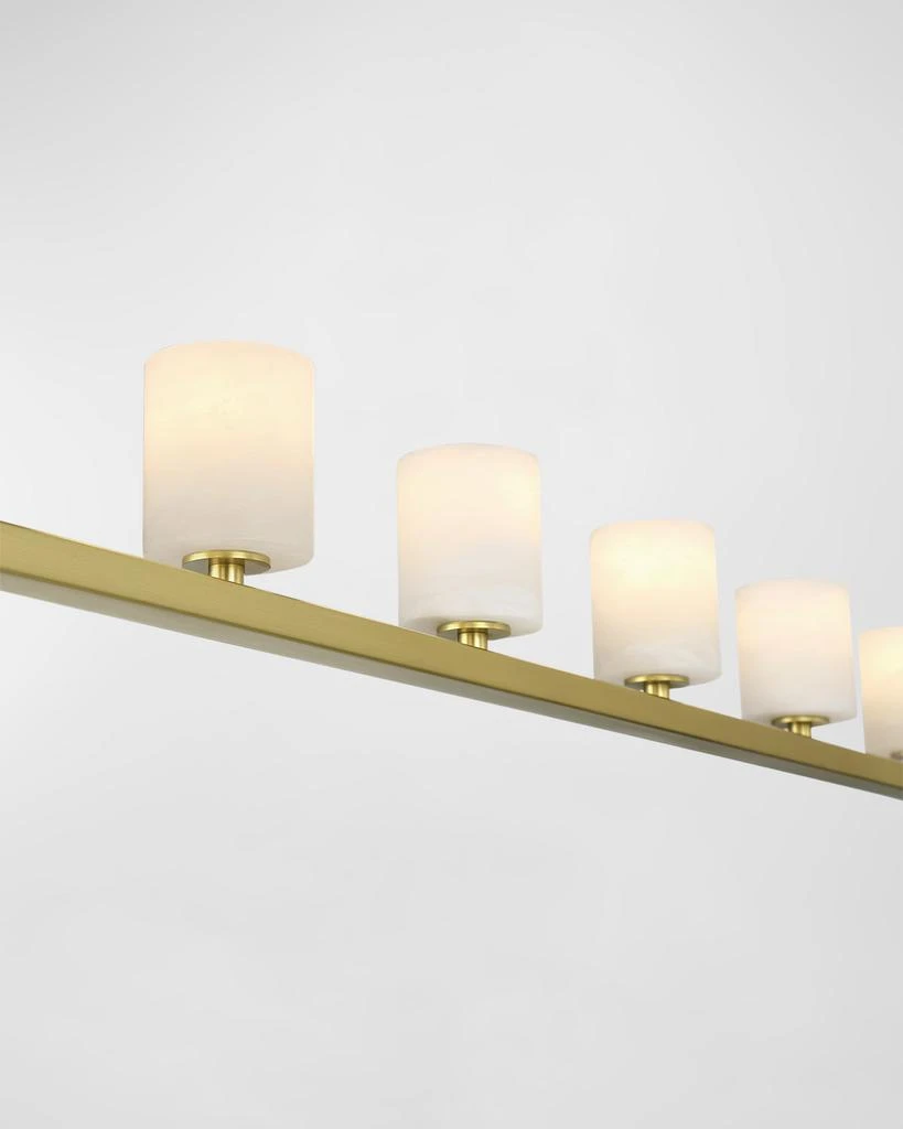 Crystorama Aragon 56" Linear 7-Light Chandelier 4