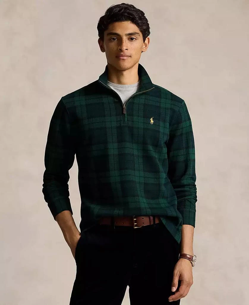 Ralph Lauren Men's Estate-Rib Cotton Quarter-Zip Pullover 1