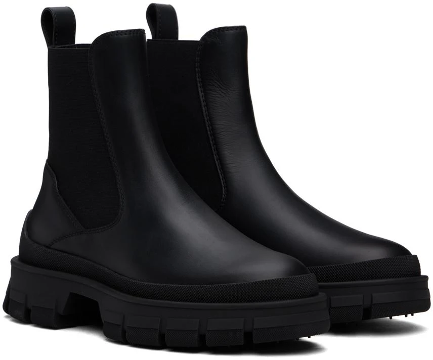 Moncler Black Hevea Chelsea Boots 4