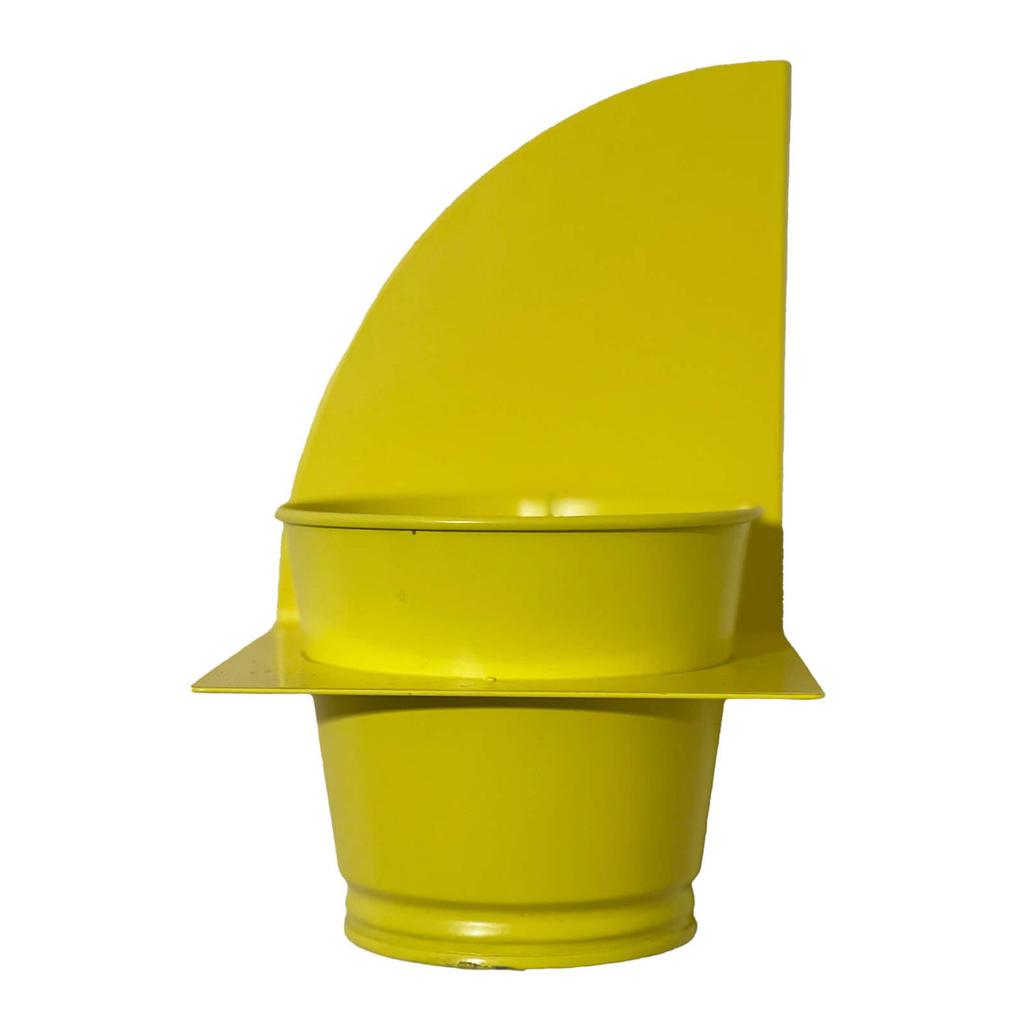 The Hut Peg & Board Arc Planter & Pot - Lemon