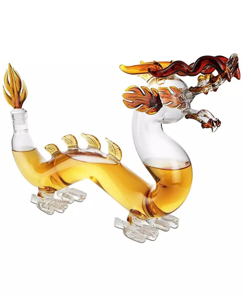 The Wine Savant Year Of The Dragon Whiskey and Wine Decanter 2