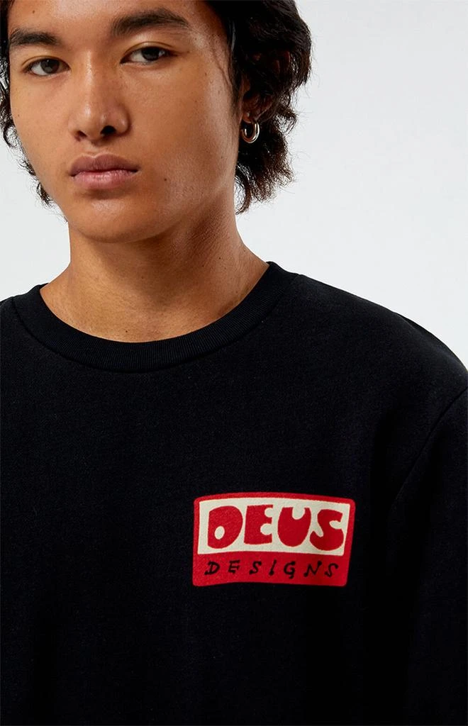 Deus Nice To See Your Crew Neck Sweatshirt 2