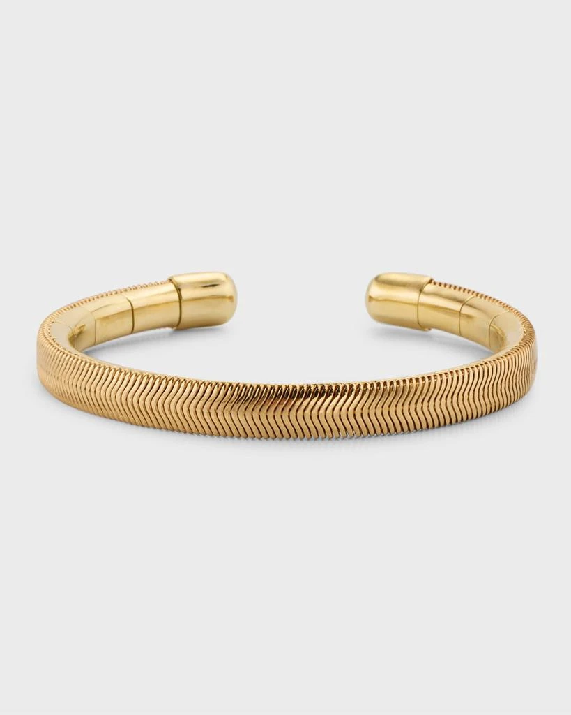 Nikos Koulis 18K Yellow Gold Bangle Bracelet 1