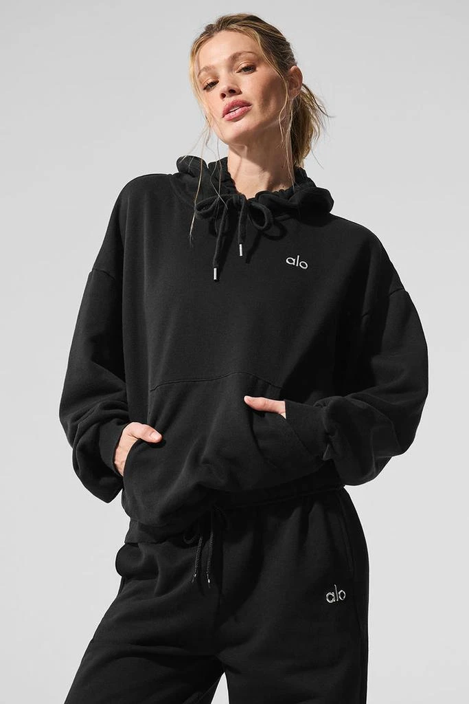 Alo Accolade Hoodie - Smoky Quartz 1