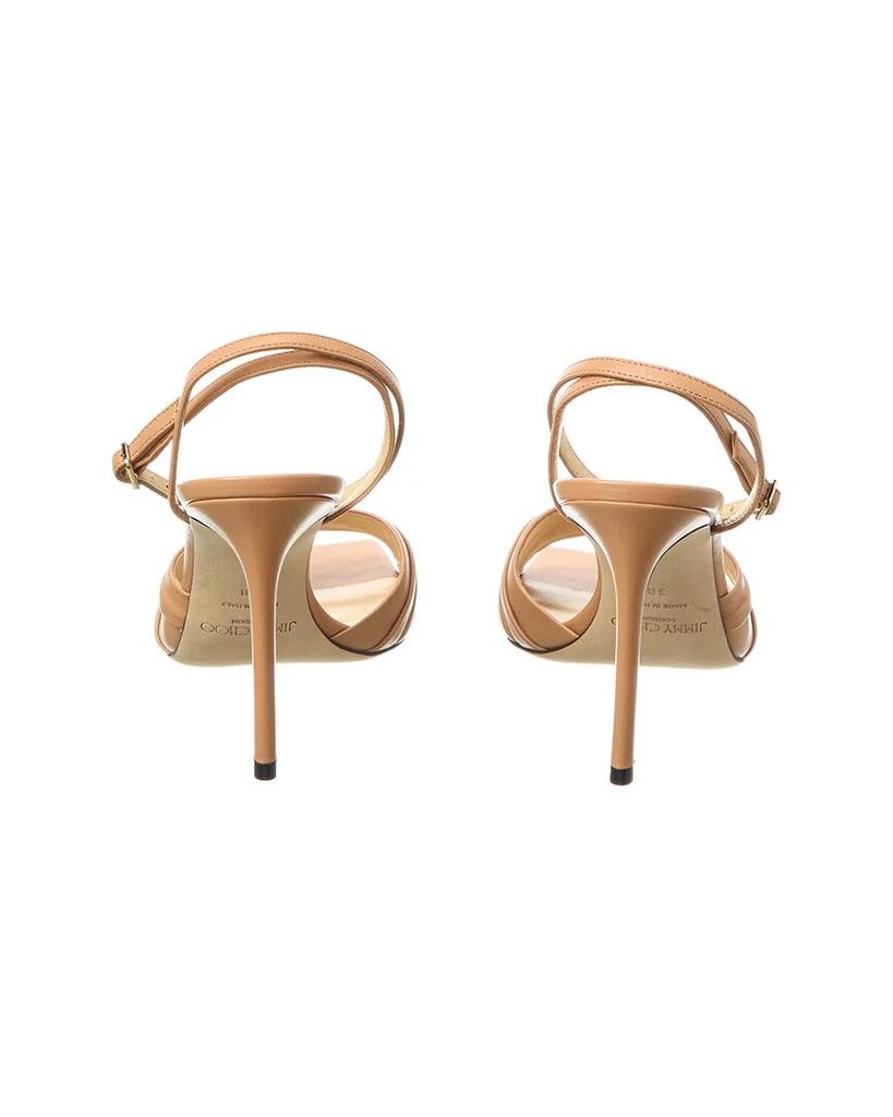 Jimmy Choo Basil 95 Leather Sandal (Authentic Pre-Owned) 3